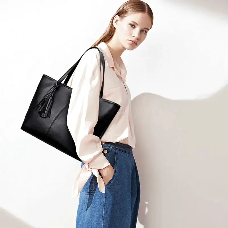 PERSÉPHONE - Sac à Main Grande Capacité Rétro