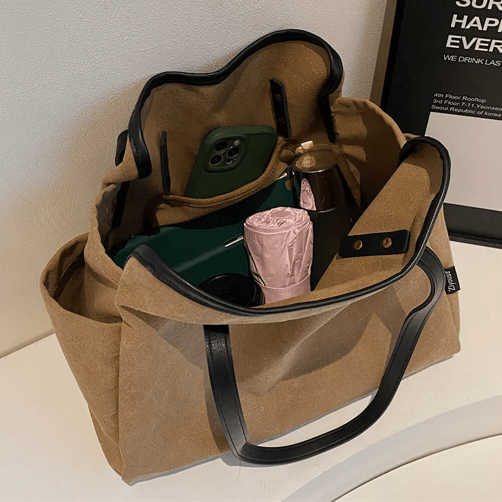 TITA - Grand Sac à Main en Tissu