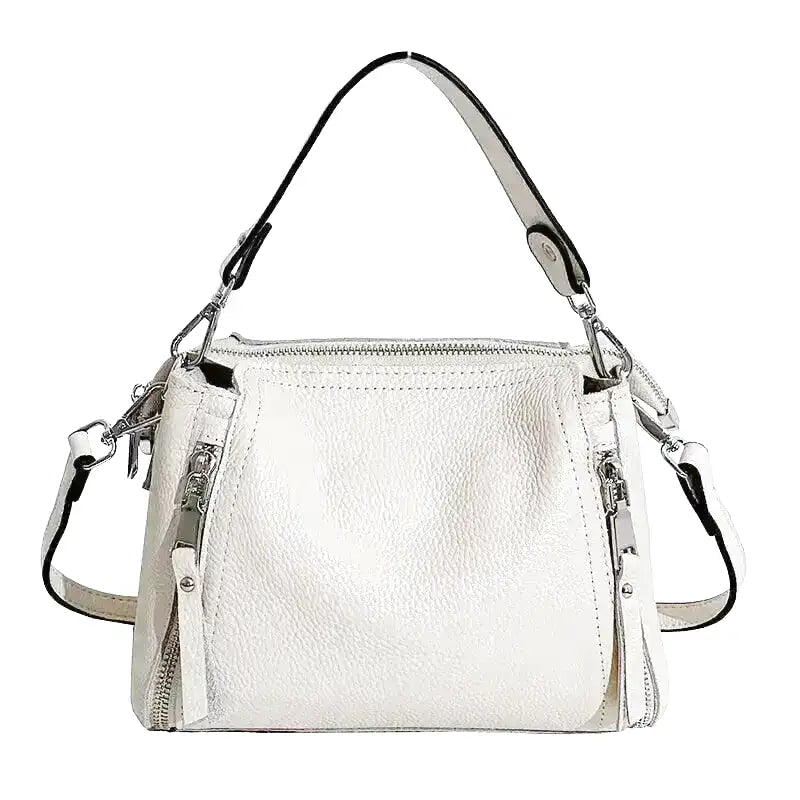 SOFIA - Sac à Main Bandoulière en Cuir Grainé