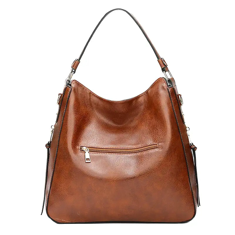 YUDITH - Sac à Main Large Bandoulière en Cuir