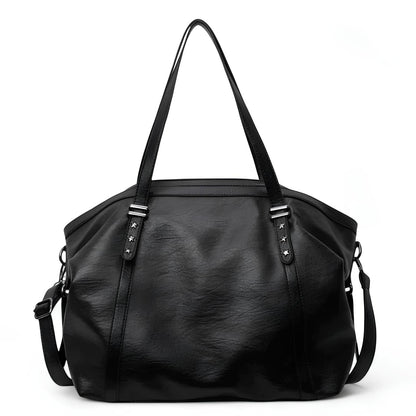 MIA - Grand Sac à Main de Cours en Cuir
