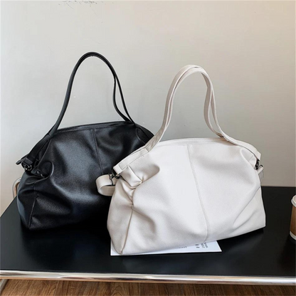 INES - Sac à Main de Cours en Cuir Souple