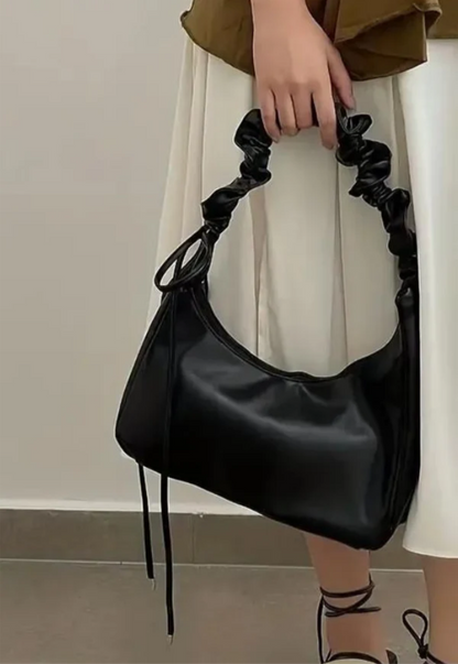 LILOU - Petit Sac à Main Rigide en Bandoulière