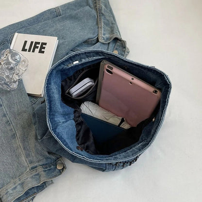 OVY - Sac à Main Bandoulière en Jean