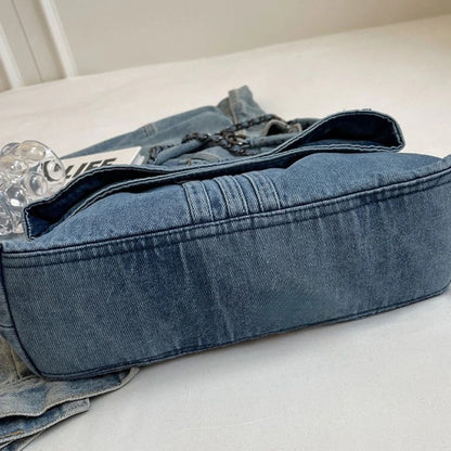 OVY - Sac à Main Bandoulière en Jean