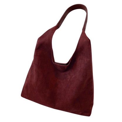 CLEA - Sac à Main Cabas Fourre-Tout en Daim