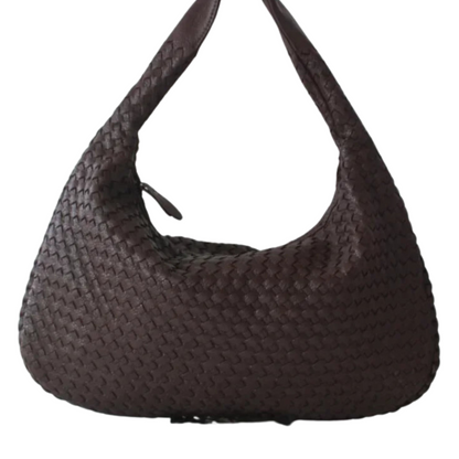 CLARA - Grand Sac à Main Tendance Tissé en Cuir