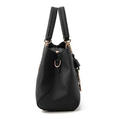 EUTERPE - Sac à Main Spacieux à Bandoulière en Cuir Grainé