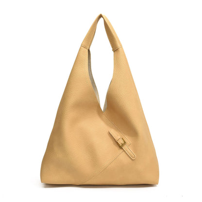 LICA - Grand Sac à Main de Cours en Cuir Souple
