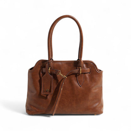 MALYA - Grand Sac à Main en Cuir Lisse