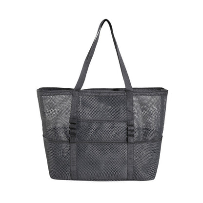 NELLY - Grand Sac à Main de Plage Transparent