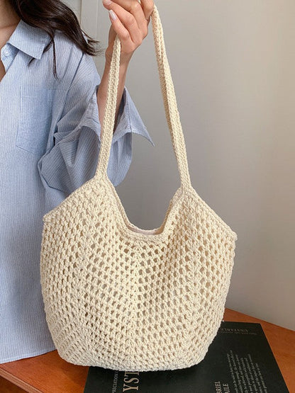 ANNIE - Sac à Main de Plage Souple Brodé