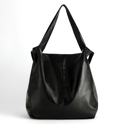 CANDICE - Grand Sac à Main Bandoulière en Cuir souple