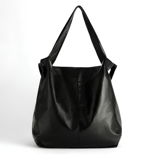 CANDICE - Grand Sac à Main Bandoulière en Cuir souple