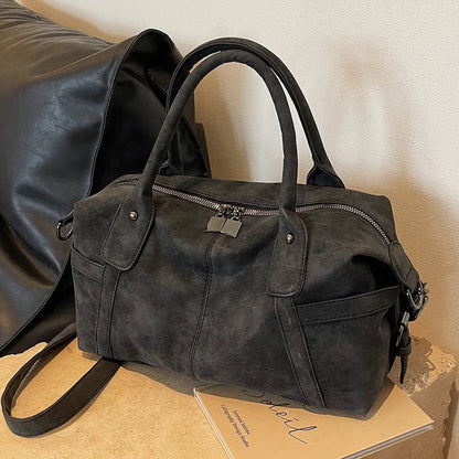 LADO - Sac à Main de Cours Fourre-Tout en Cuir