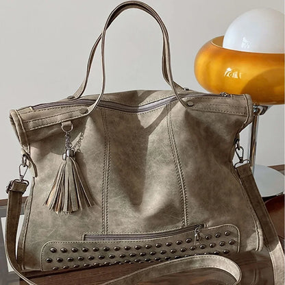 CLIA - Sac à Main de Cours Rétro à Bandoulière