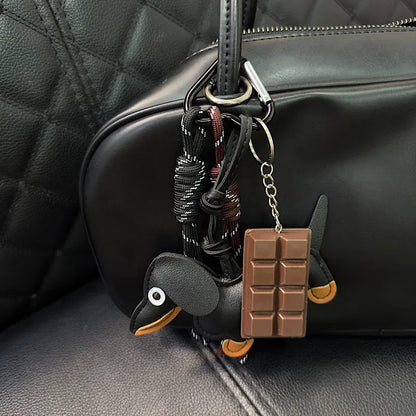 Porte-Clés en Cuir en forme de Teckel