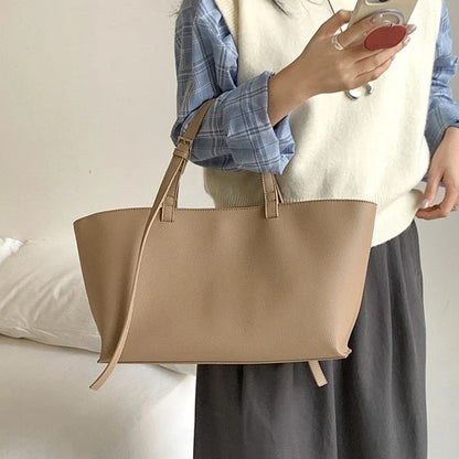 EDEN - Grand Sac à Main en Cuir Lisse