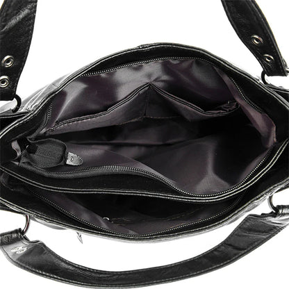 LEONOR - Sac à Main de Cours en Cuir à Bandoulière