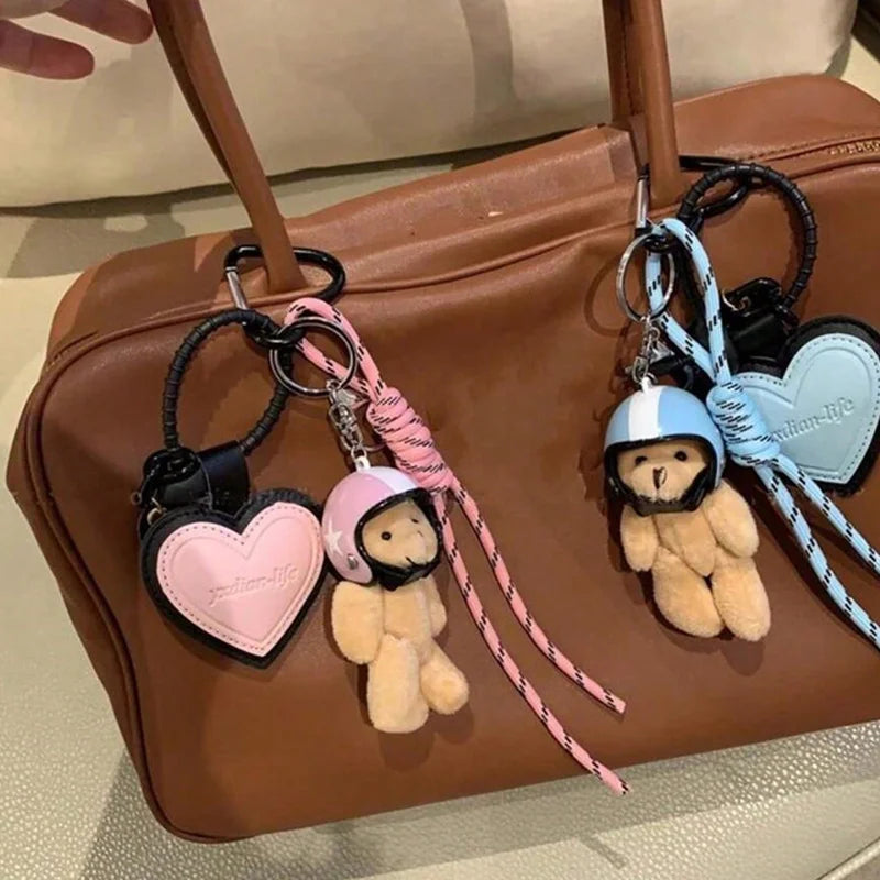 Porte-Clés en Ours en Peluche