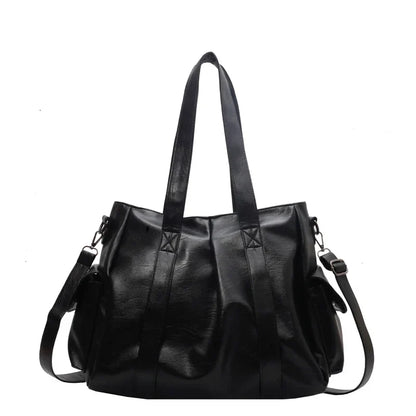 MÉLANIE - Sac à Main de Cours Ample en Cuir Soupe