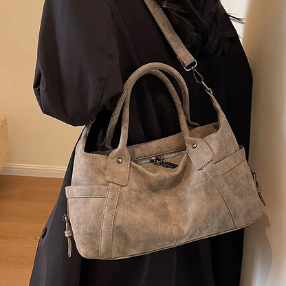 LADO - Sac à Main de Cours Fourre-Tout en Cuir