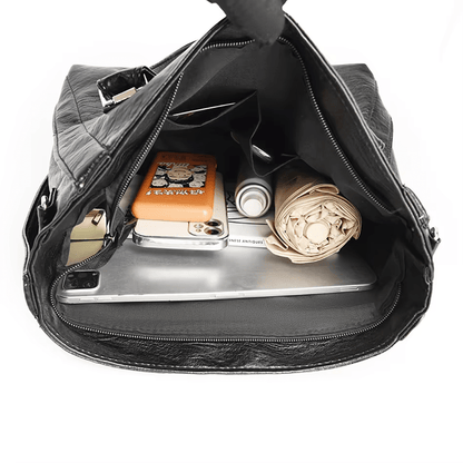 FUE - Sac à Main de Cours à Bandoulière en Cuir