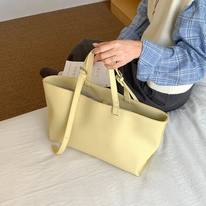 EDEN - Grand Sac à Main en Cuir Lisse