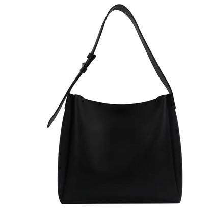 SACHA - Sac à Main Bandoulière en Cuir Lisse avec Pochette Portefeuille