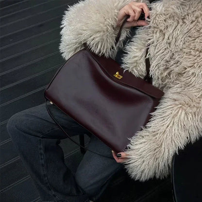 KELLY - Sac à Main en Cuir Lisse Raffiné