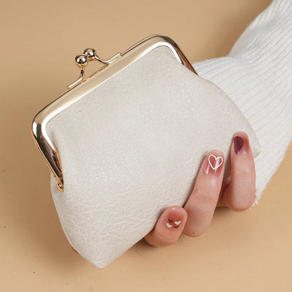Portefeuille en Cuir Texturé