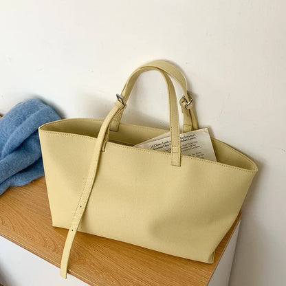EDEN - Grand Sac à Main en Cuir Lisse
