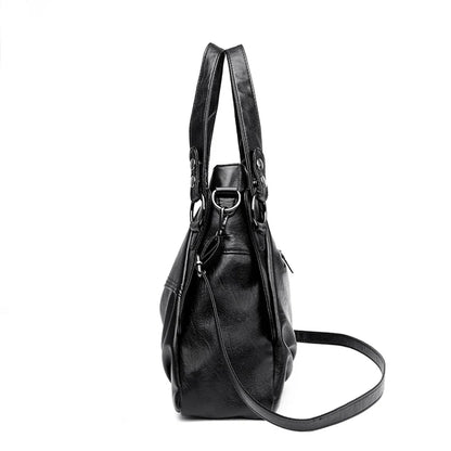 LEONOR - Sac à Main de Cours en Cuir à Bandoulière