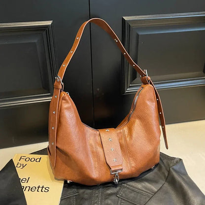 VANDEN - Sac à Main Besace de Cours en Cuir