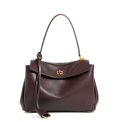 KELLY - Sac à Main en Cuir Lisse Raffiné