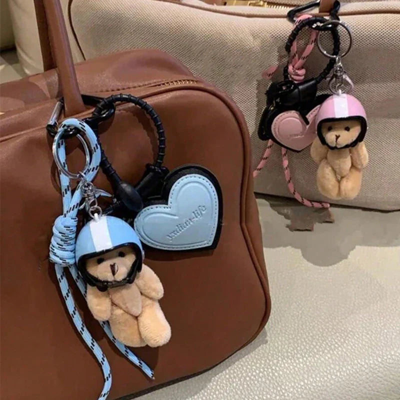 Porte-Clés en Ours en Peluche