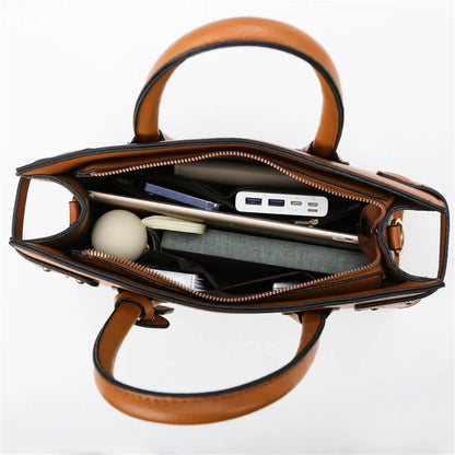 ESTRELLA - Sac a Main Rectangulaire Bandouliere en Cuir