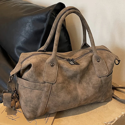 LADO - Sac à Main de Cours Fourre-Tout en Cuir