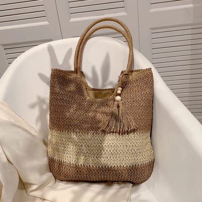 REMA - Sac à Main de Plage en Paille