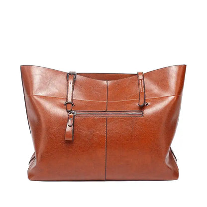CATARINA - Sac à Main de Cours en Cuir Lisse