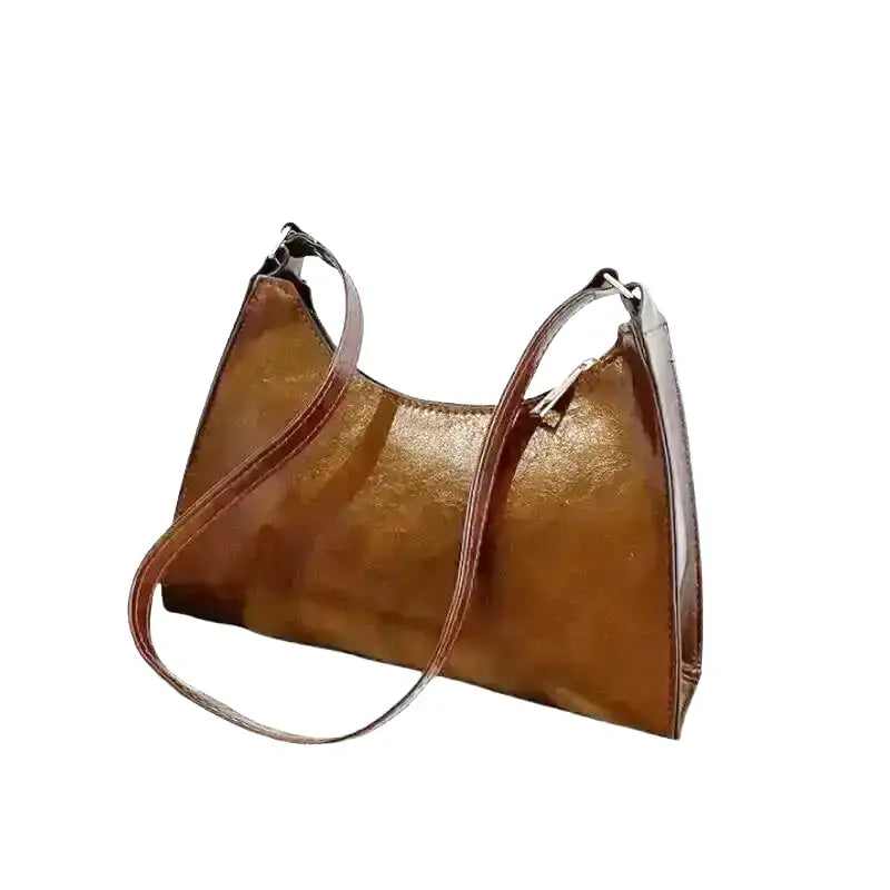 ÈVE - Sac à Main Cuir Solide Vintage