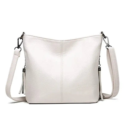 IVETTE - Sac à Main Bandoulière en Cuir Rigide