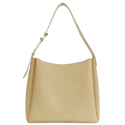 MELPOMENE - Sac à Main Epaule Grande Capacité en Cuir avec Pochette
