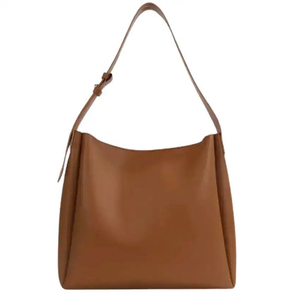 MELPOMENE - Sac à Main Epaule Grande Capacité en Cuir avec Pochette