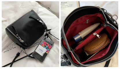 SOFIA - Sac à Main Bandoulière en Cuir Grainé