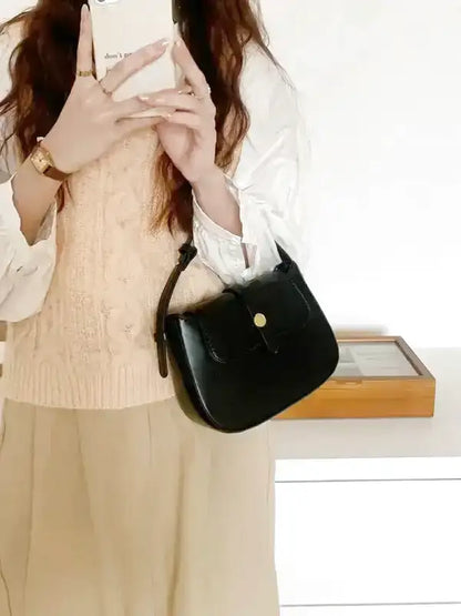 THAÏS - Petit Sac à Main Épaule avec Anse